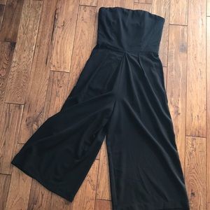 Sans Souci strapless crop culotte jumpsuit  - S